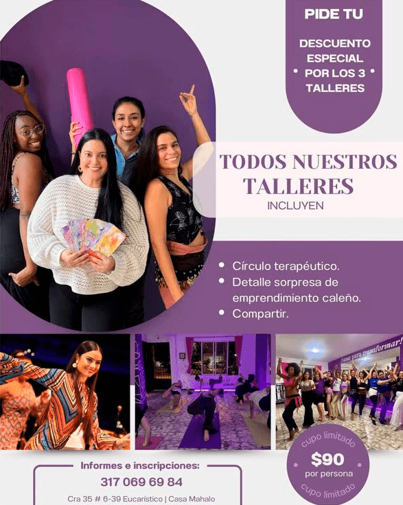 Espacio terapéutico en Casa Mahalo, Cali