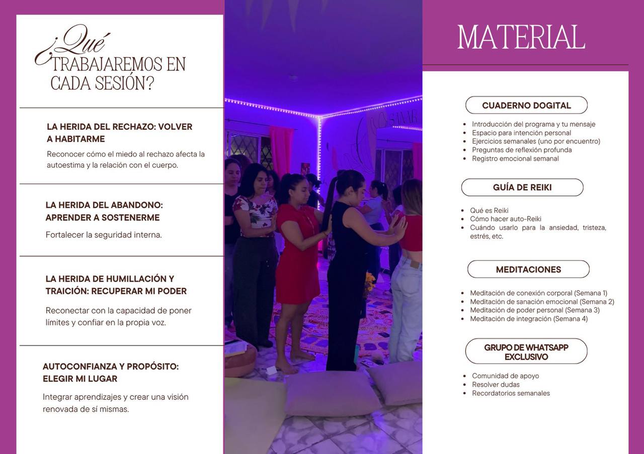 Programa Reiki + Psicología — Sanar para Transformar
